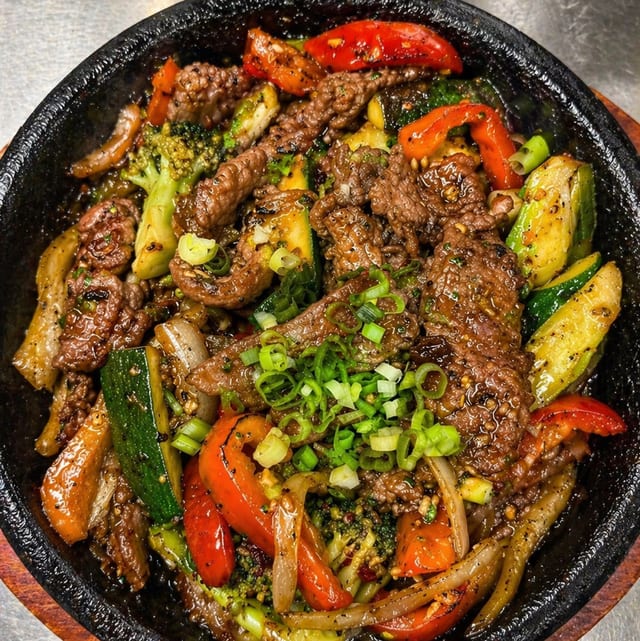 Sizzling Hurricane Skillet.