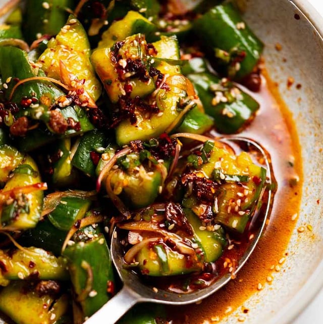Cucumber Salad.
