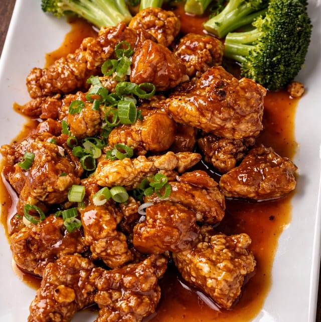 Orange Chicken.