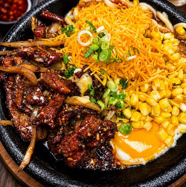 Sizzling Beef.