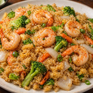 Thai Fried Rice Shrimp