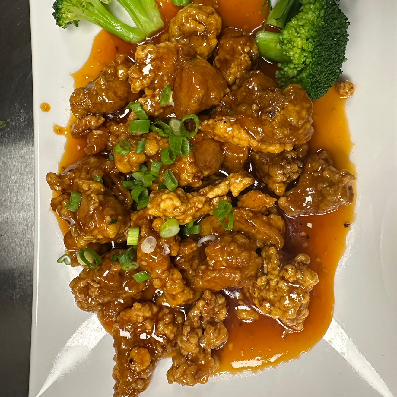 Orange Chicken.