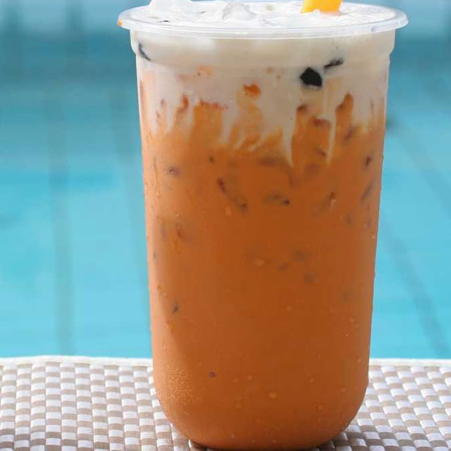 Milk Cream Thai Tea.