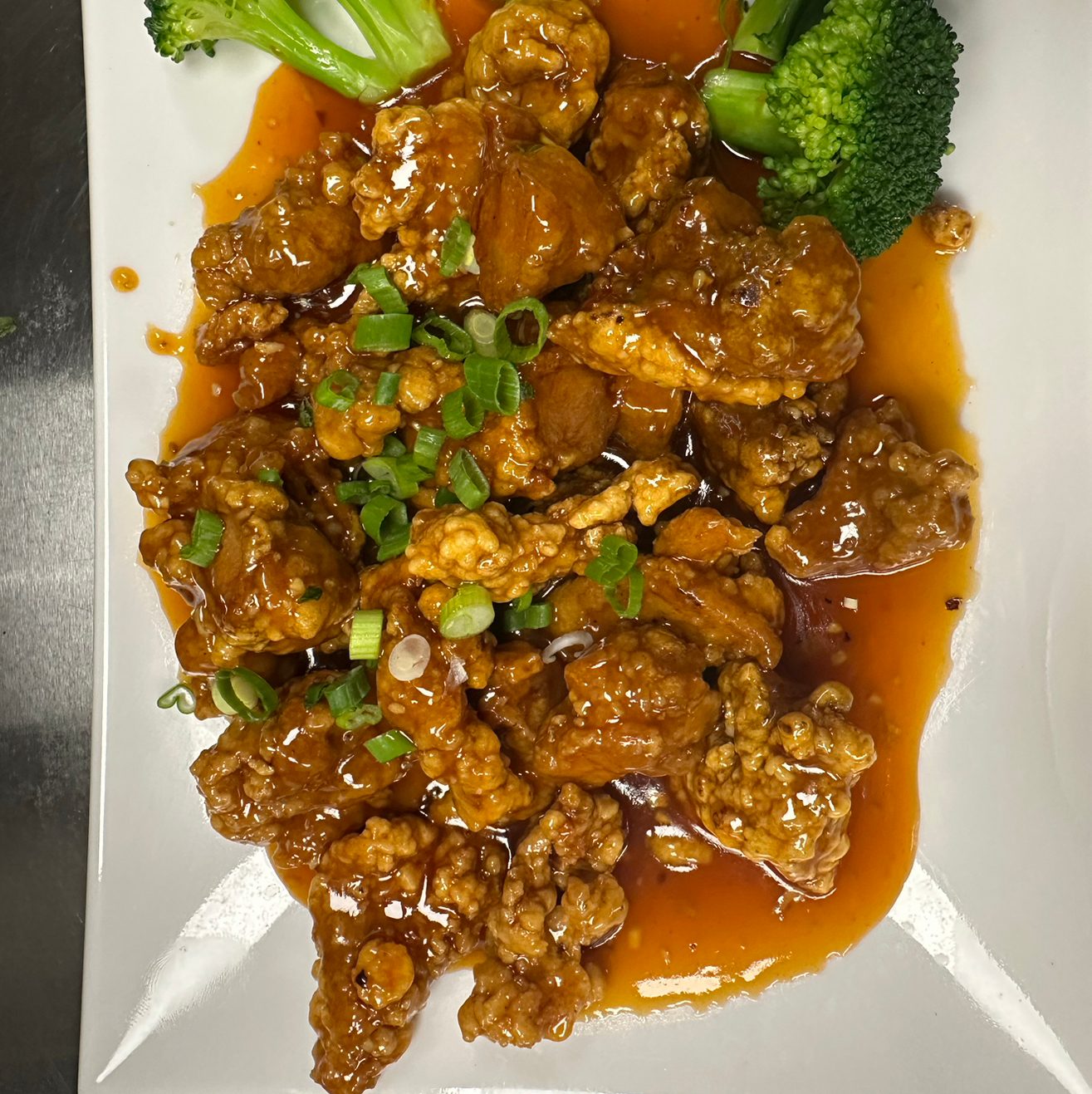 Orange Chicken.
