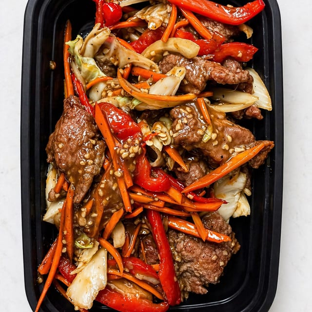 Szechuan Beef.