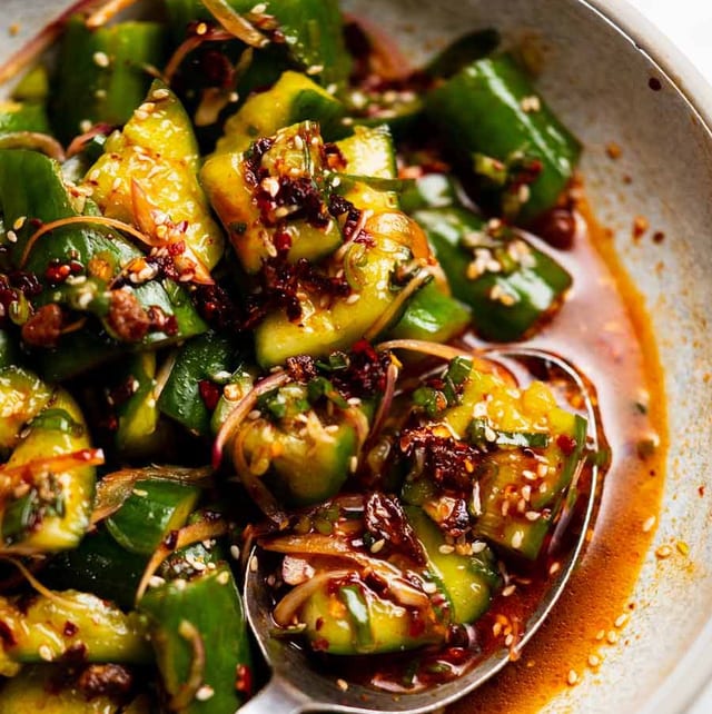 Cucumber Salad.