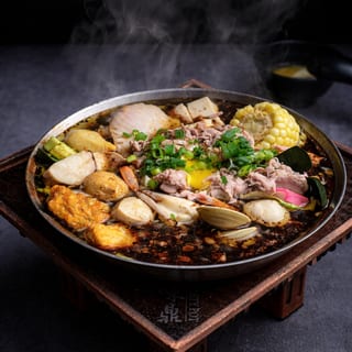 Black Garlic Tonkotsu Hot Soup