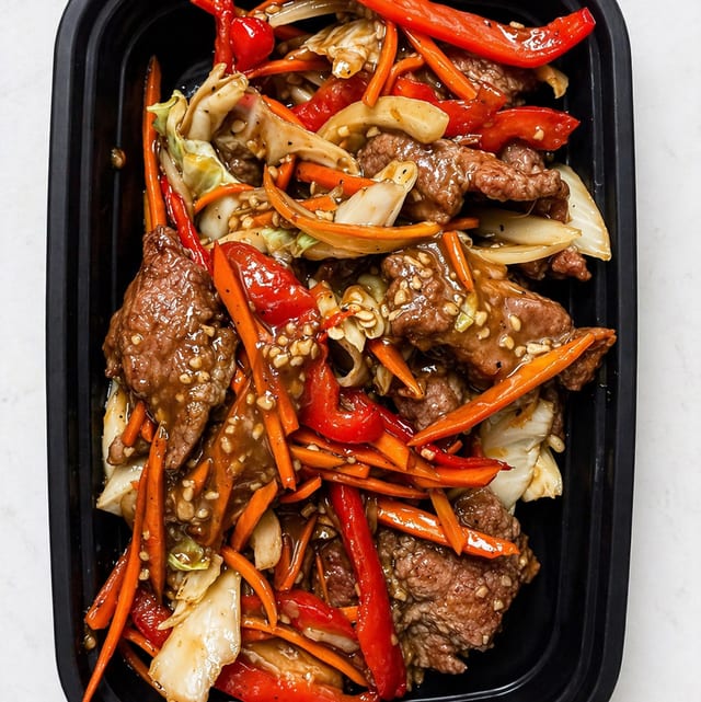 Szechuan Beef.