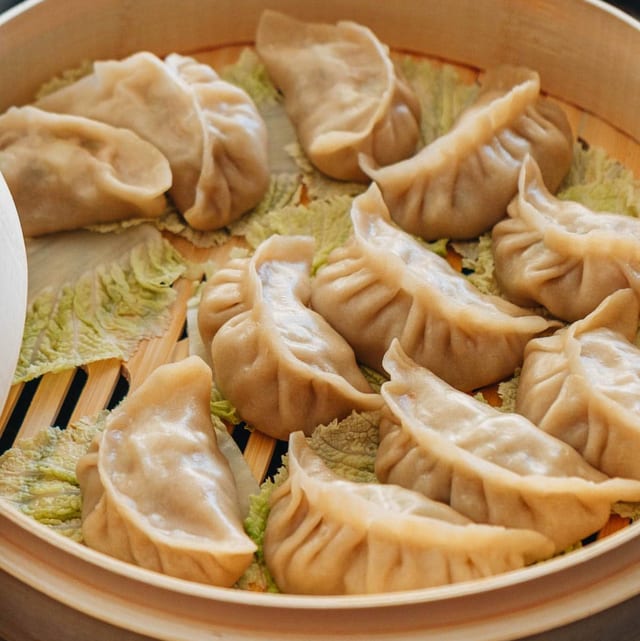 Steamed Dumpling or Fried Dumpling.