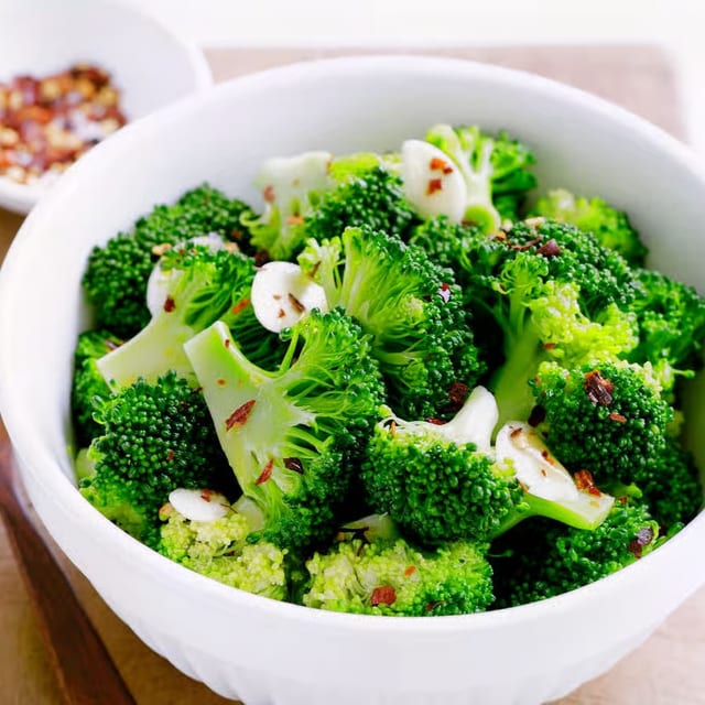 Broccoli with Garlic.