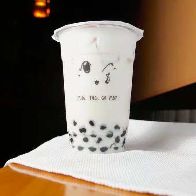Sweet Milk with Boba.