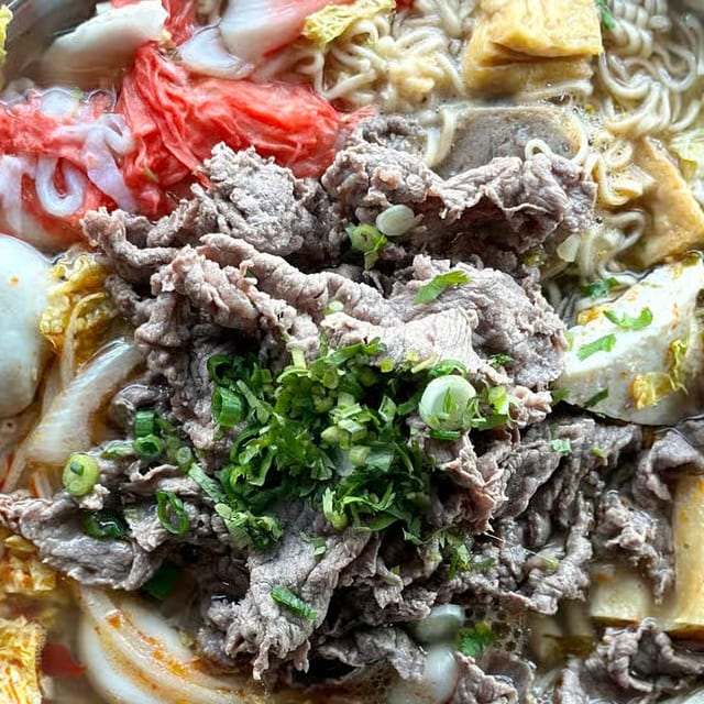 Vietnamese Chili Beef Bone Hot Pot.