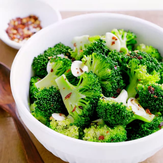 Broccoli with Garlic.