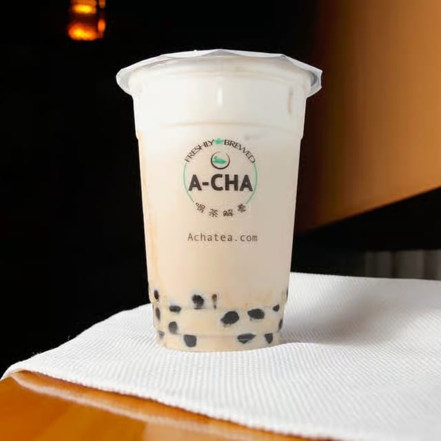 Honey Dew Green Milk Tea.