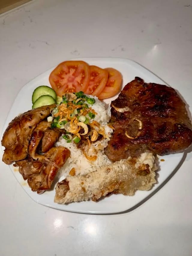 Combo Rice Platter.