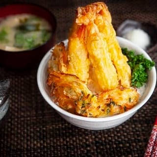 Shrimp Tempura Rice Bowl