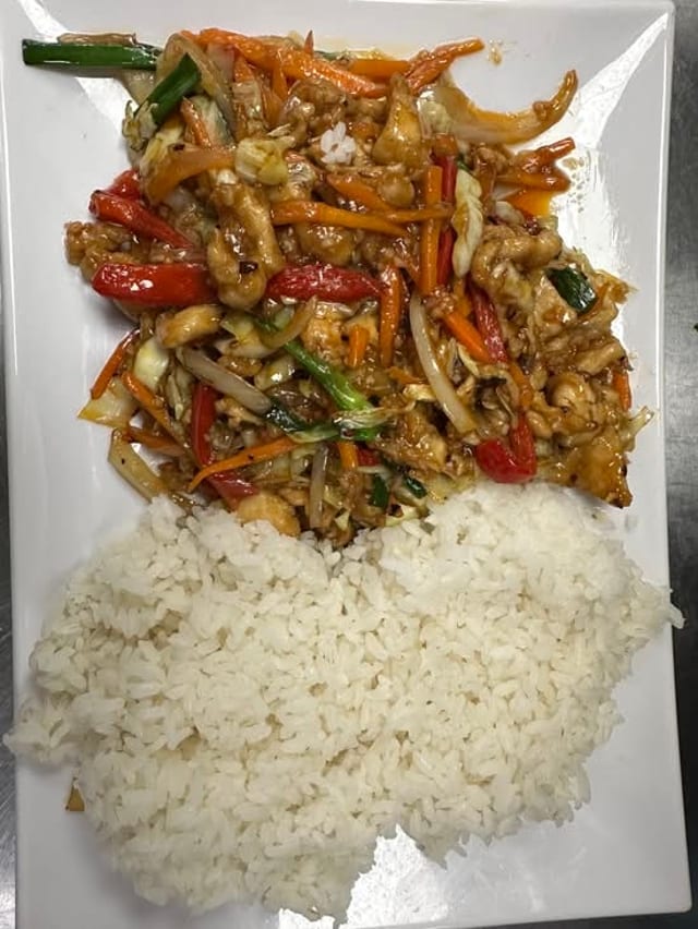 Szechuan Chicken.
