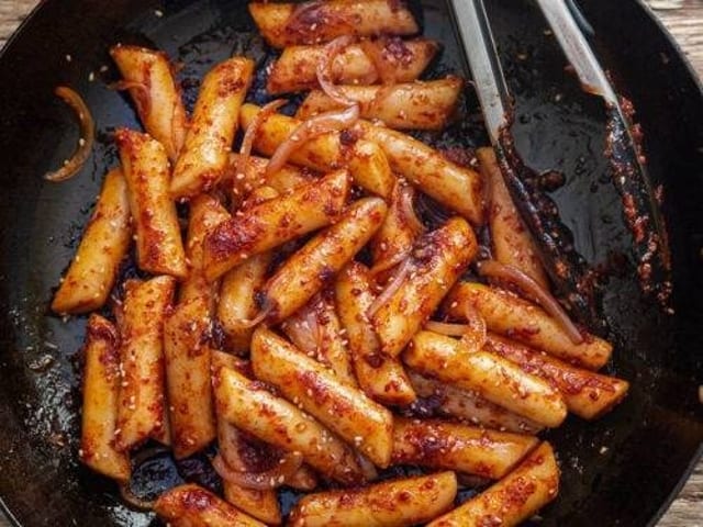 Shanghai Rice Cake.
